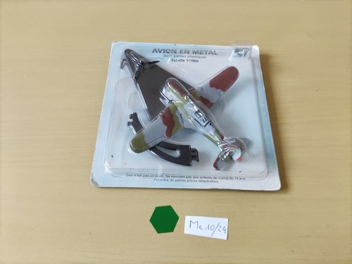 Avion métal 100e - en, 1/100e,